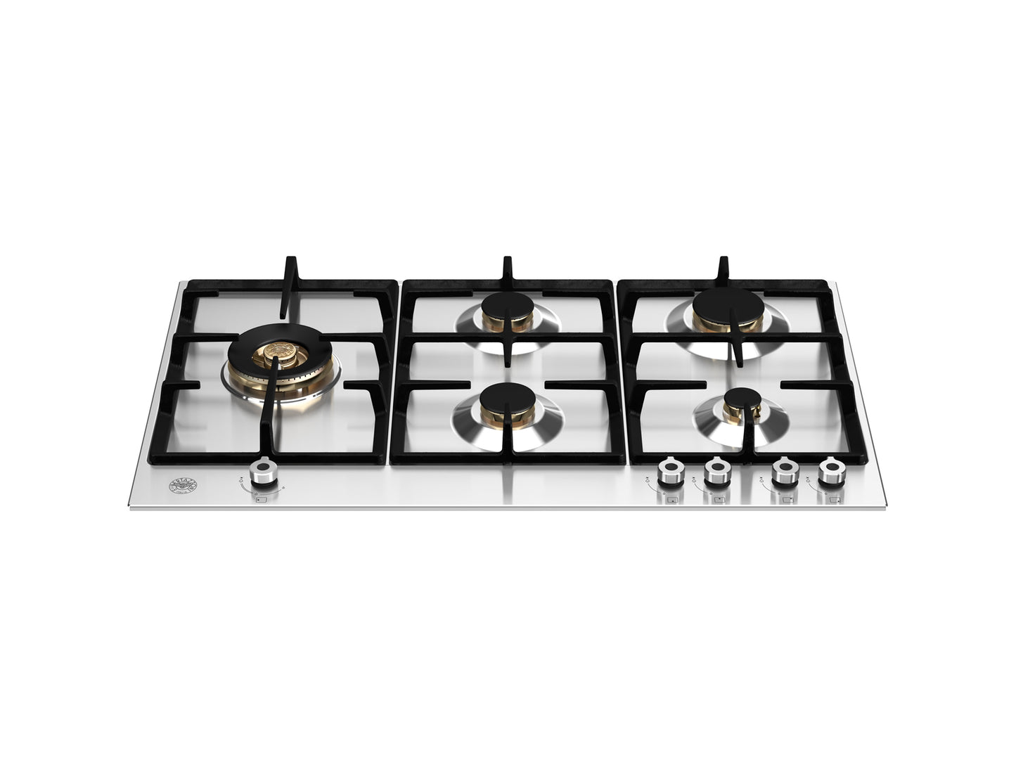 90cm gaskookplaat, lateral dual wok