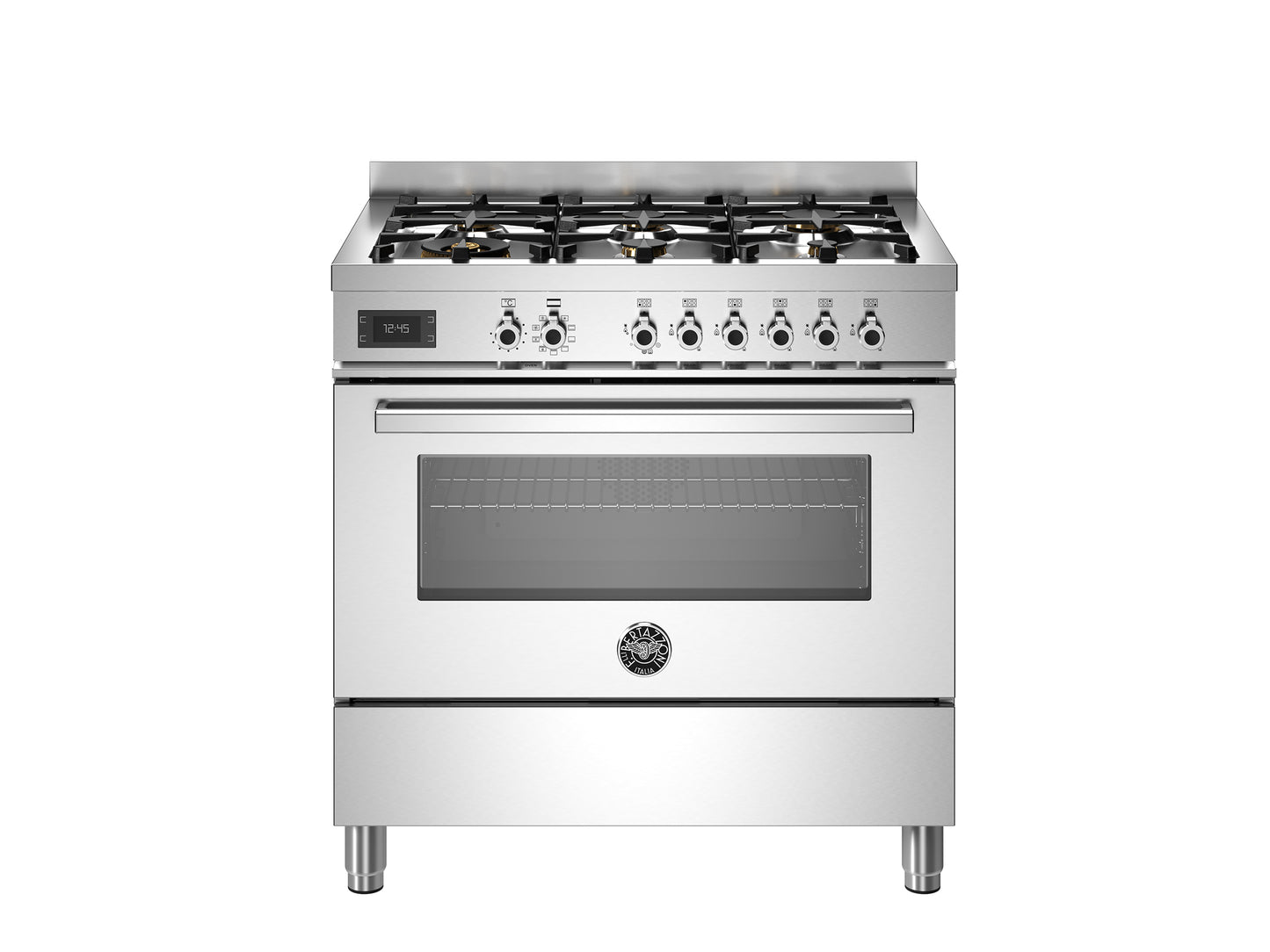 90 cm 6-branders elektrische oven