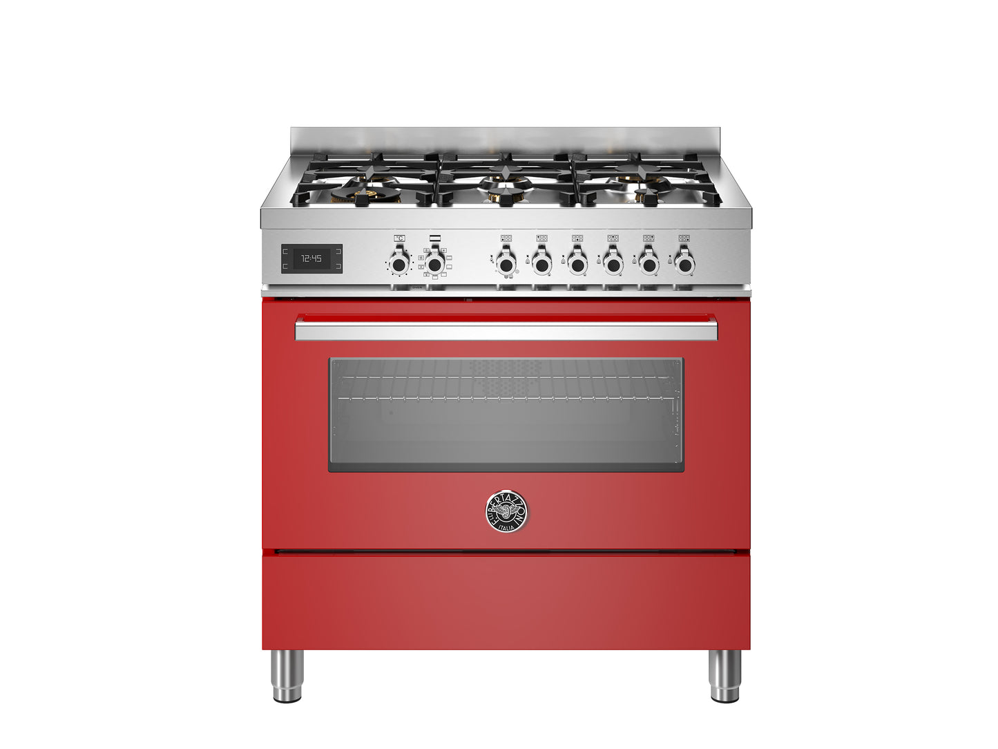 90 cm 6-branders elektrische oven