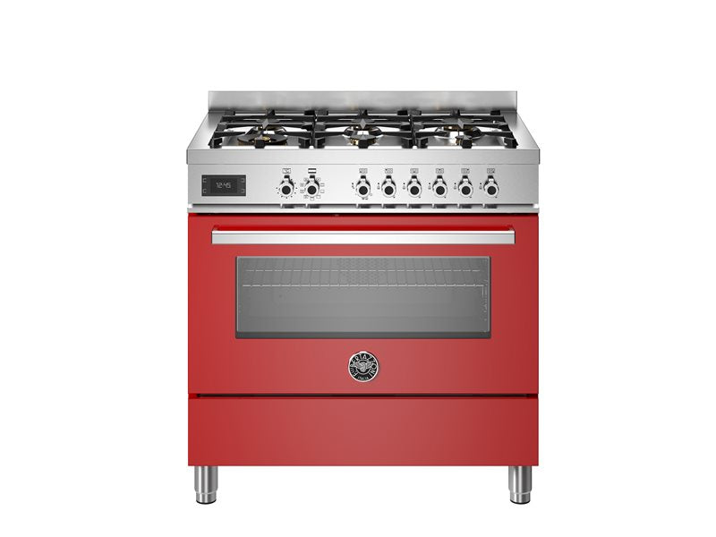 90 cm 6-branders elektrische oven