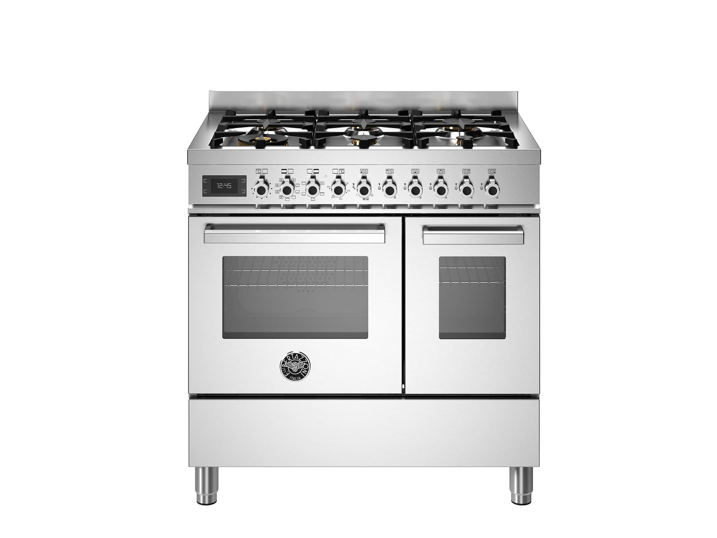 90 cm 6 Branders Elektrische Dubbele Oven top line
