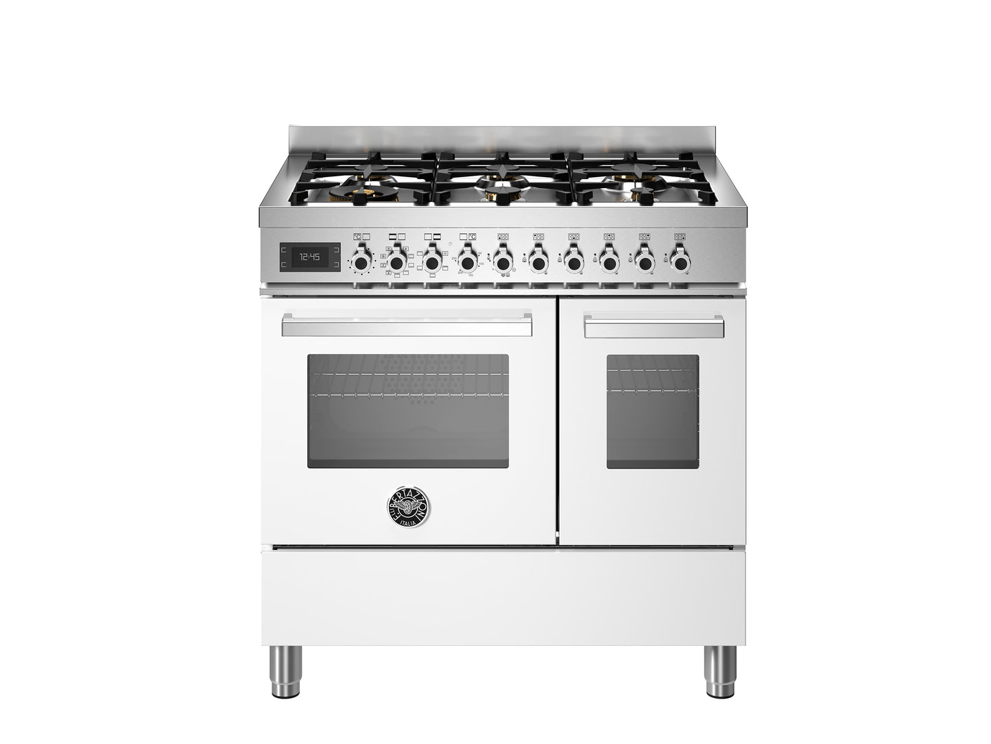 90 cm 6 Branders Elektrische Dubbele Oven top line