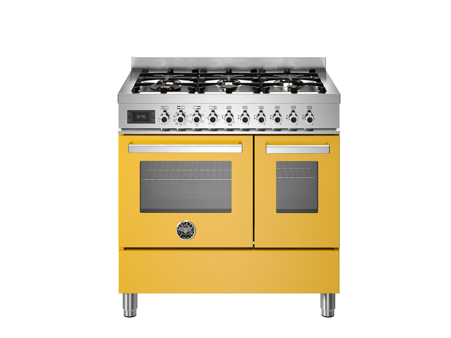 90 cm 6 Branders Elektrische Dubbele Oven top line