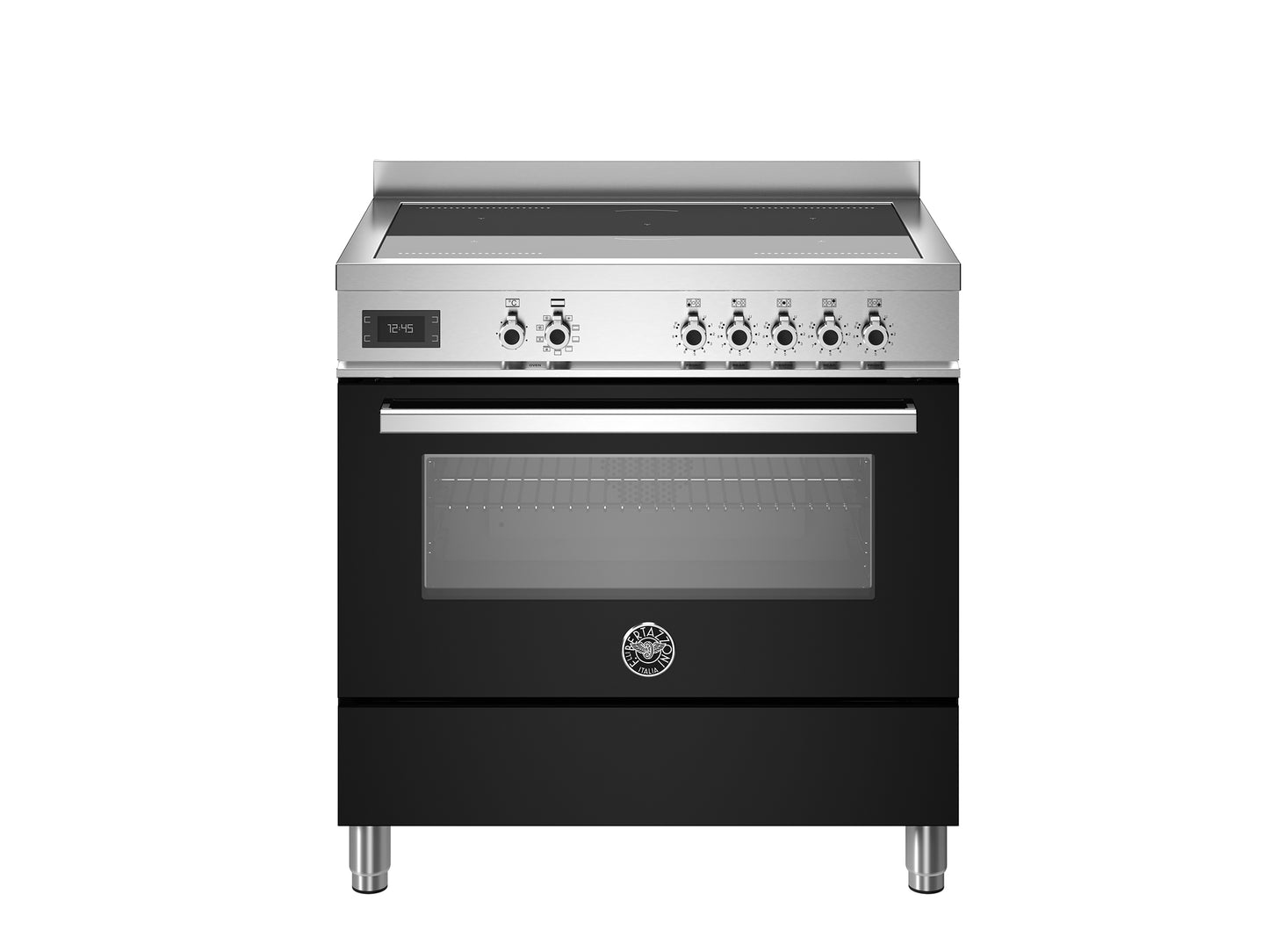 90 cm 5 inductie elektrische oven top line