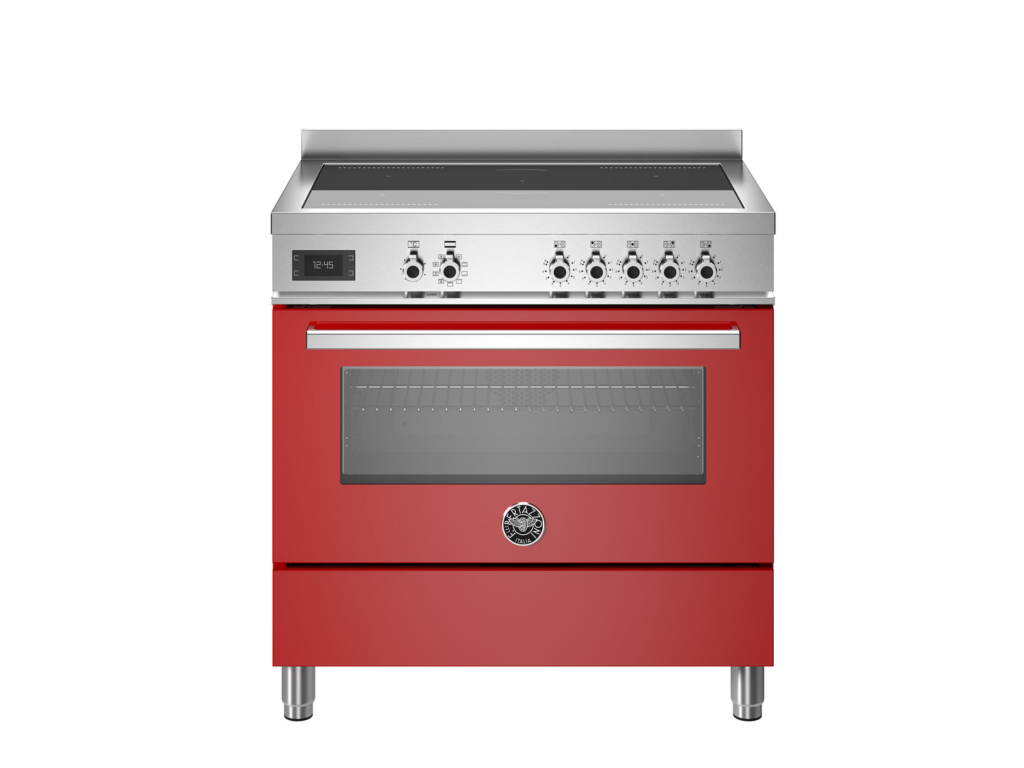 90 cm 5 inductie elektrische oven top line