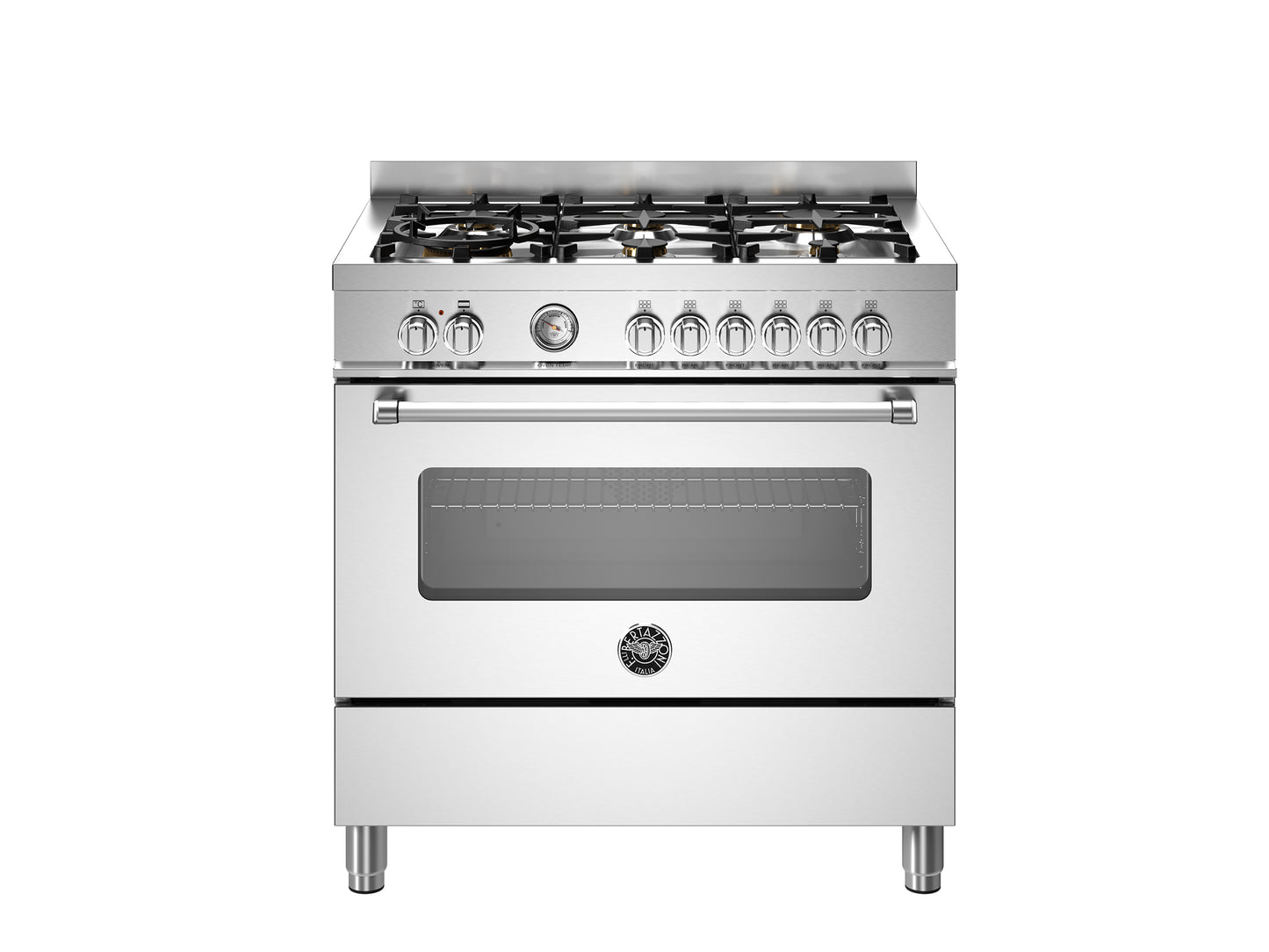 90 cm 6 Branders Elektrische Oven top line