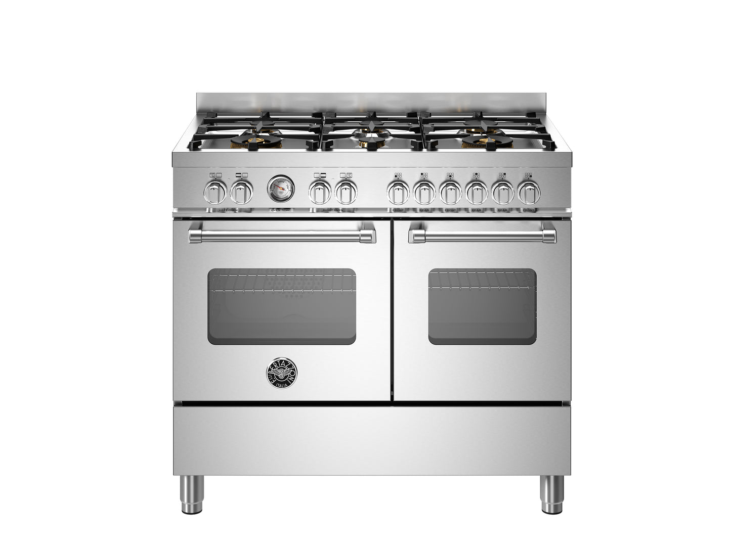 100 cm 6-branders elektrische dubbele oven top line