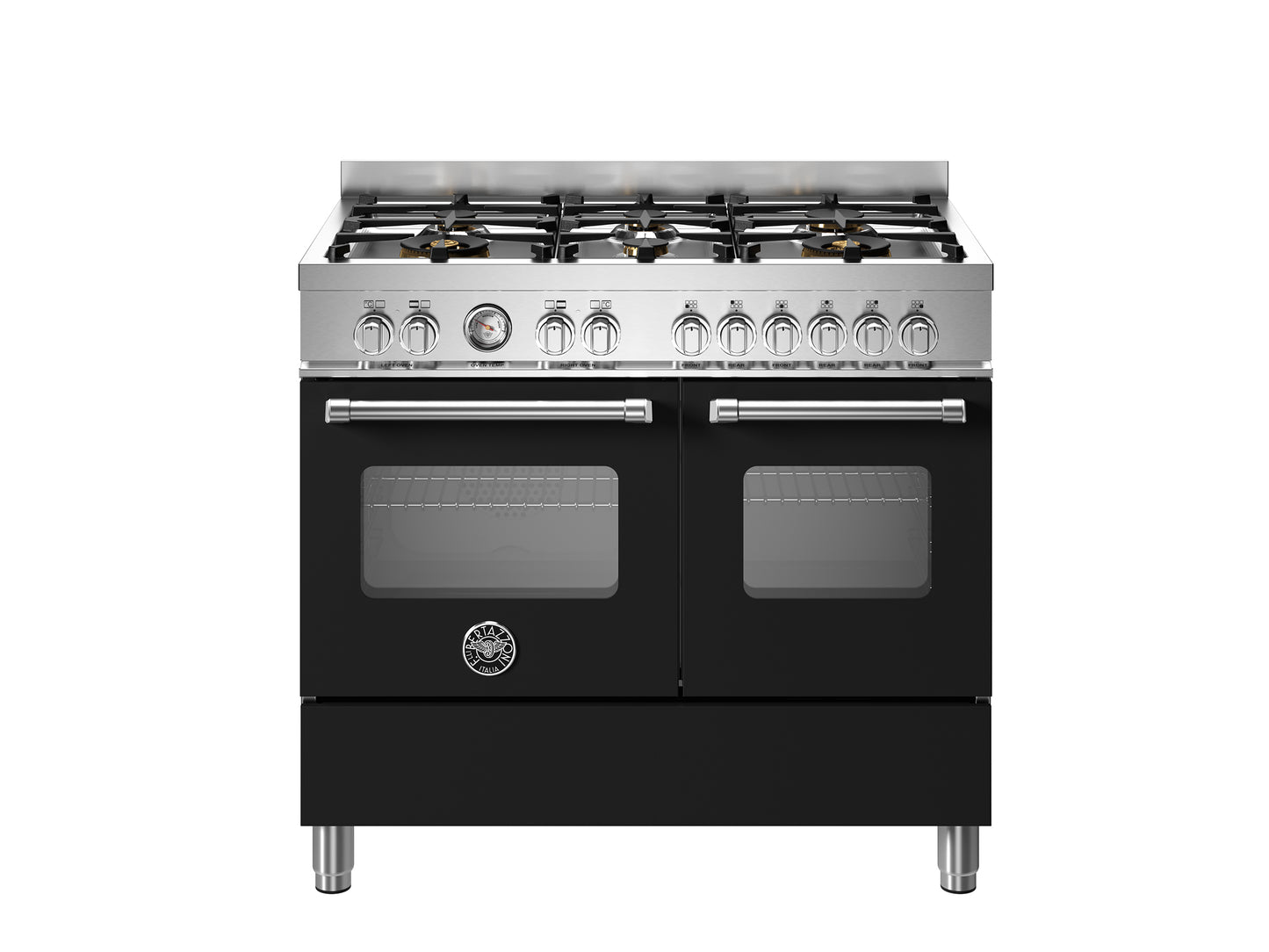 100 cm 6-branders elektrische dubbele oven top line
