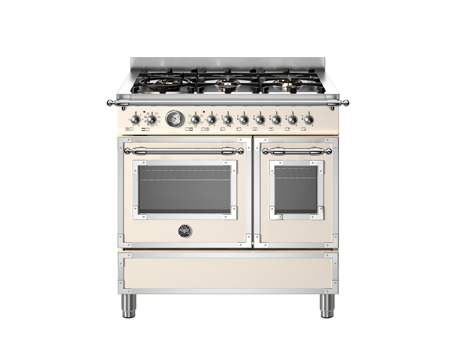 90 cm 6-Brander elektrische oven top line
