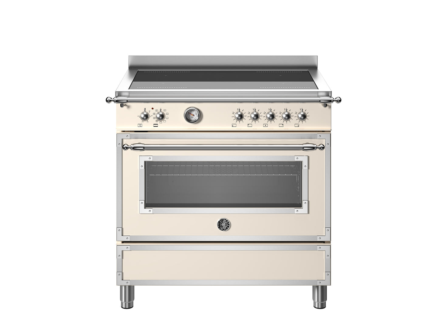 90 cm inductie top, elektrische oven
