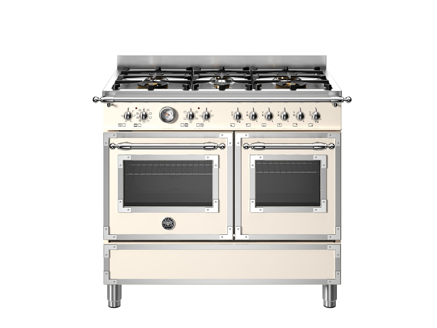 100 cm 6 brander elektrische dubbele oven top line