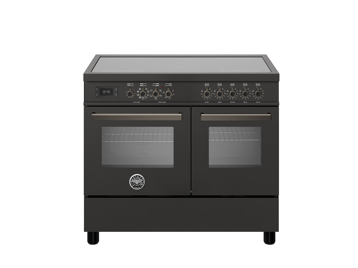 100 cm 5 inductie elektrische dubbele oven top line