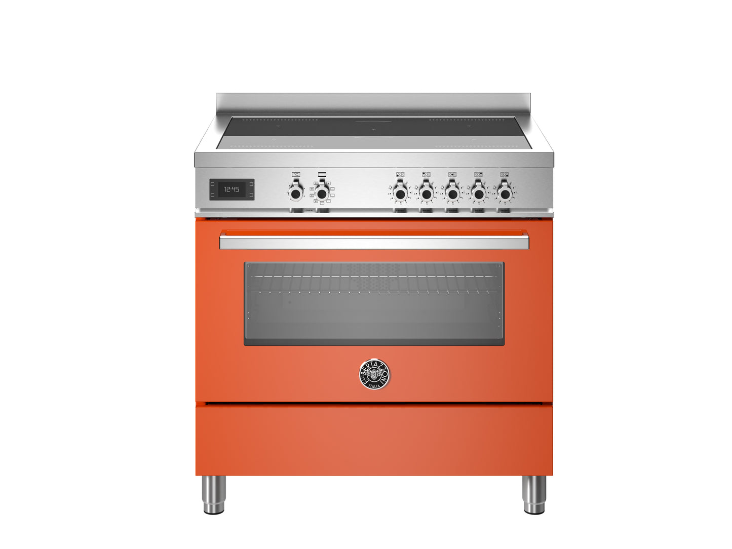 90 cm 5 inductie elektrische oven top line