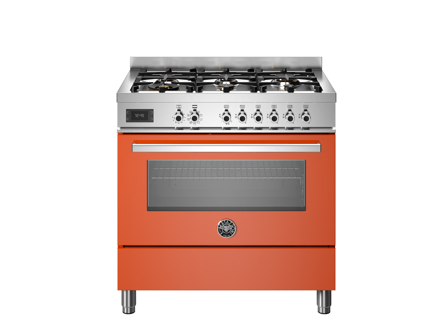 90 cm 6-branders elektrische oven