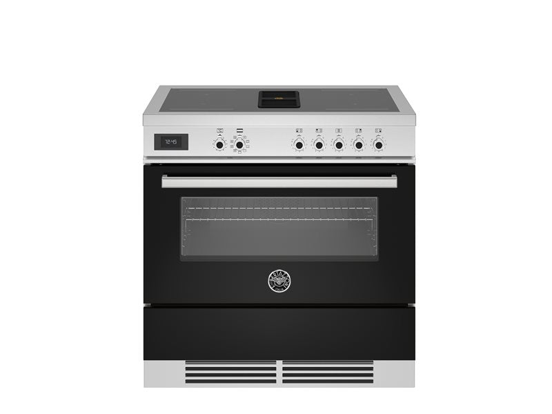90 cm Air-Tec inductie fornuis met werkbladafzuiging