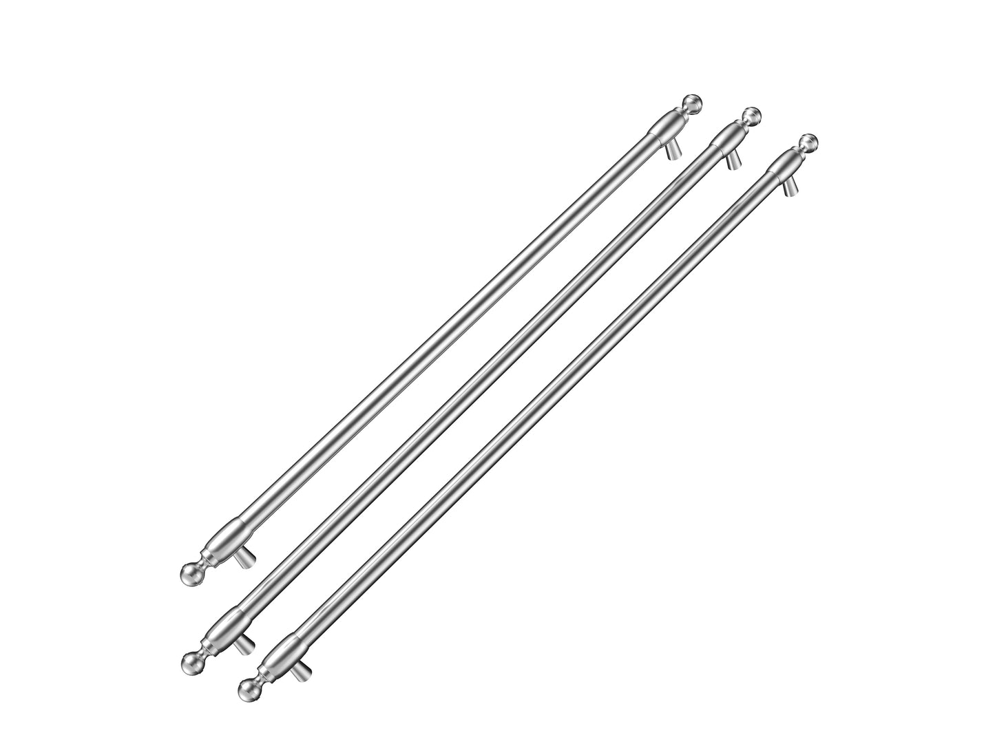 Heritage Series deurgrepen set 90 cm French Door koelkast RFD90S5FPNS/24