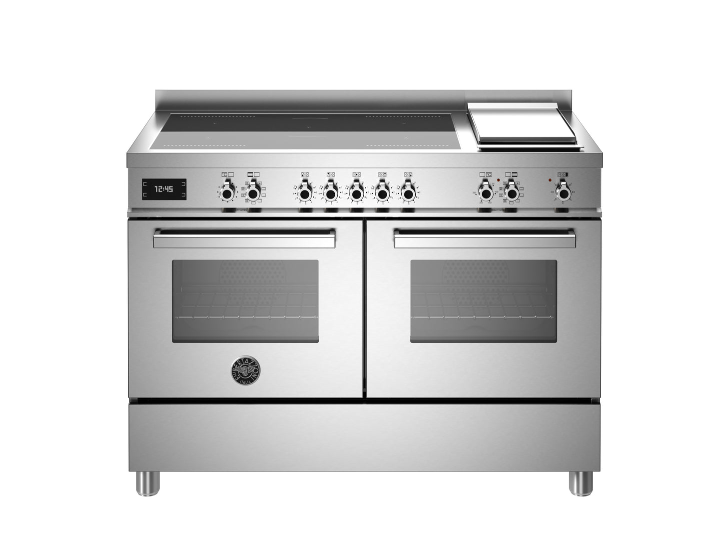 120 cm 5 inductie elektrische dubbele oven top line