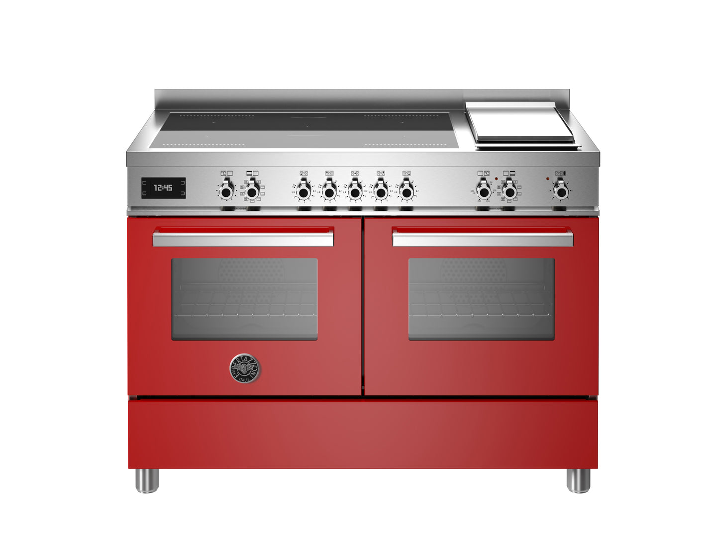 120 cm 5 inductie elektrische dubbele oven top line