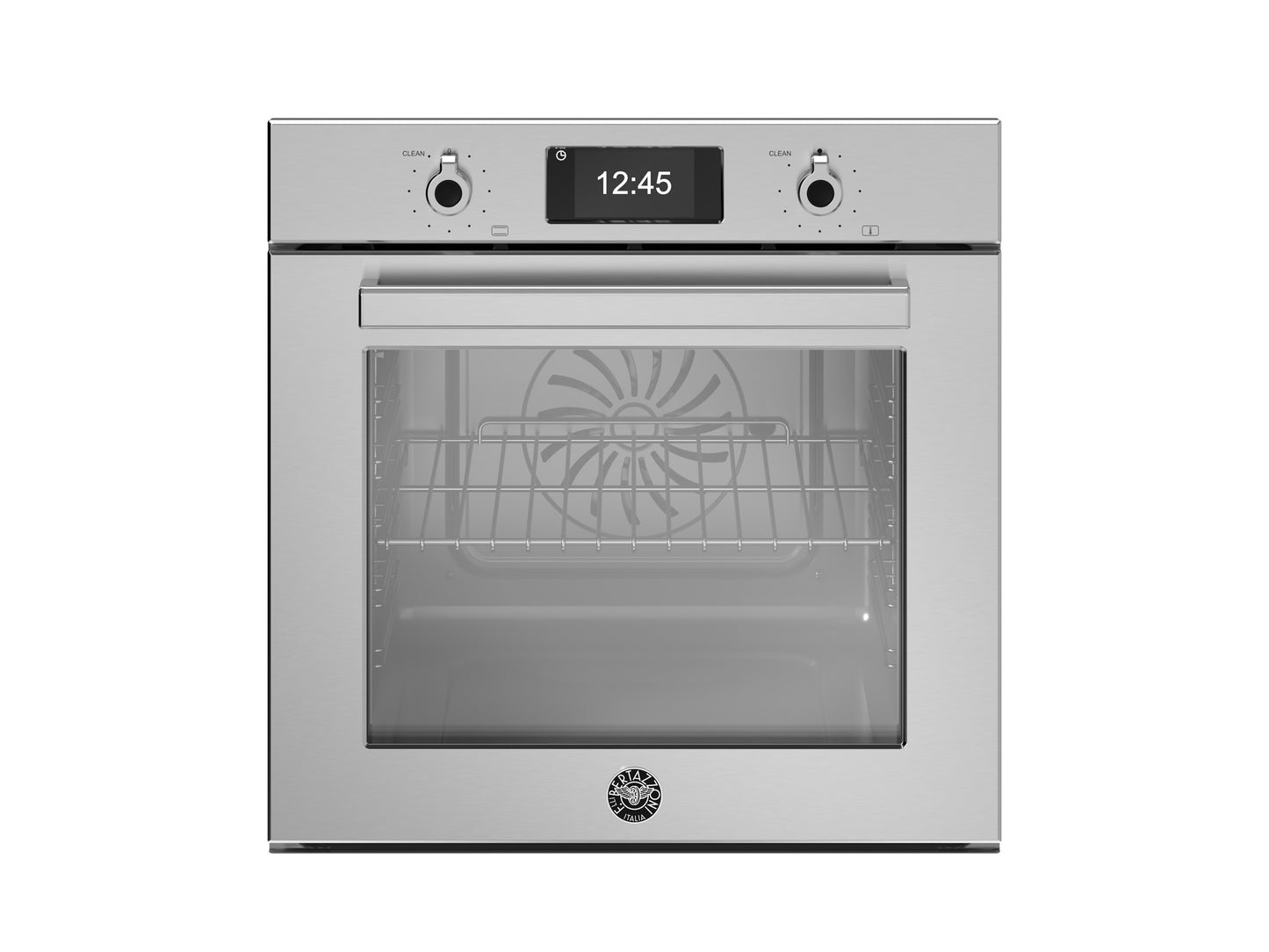 60cm elektrische inbouwoven, TFT display, total steam, pyrolyse