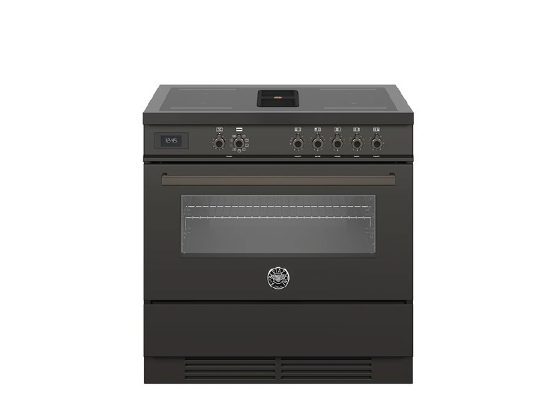 90 cm Air-Tec inductie fornuis met werkbladafzuiging