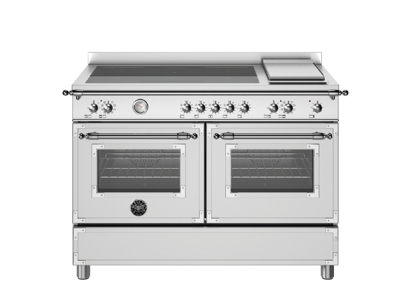 120 cm 5 inductie elektrische dubbele oven top line