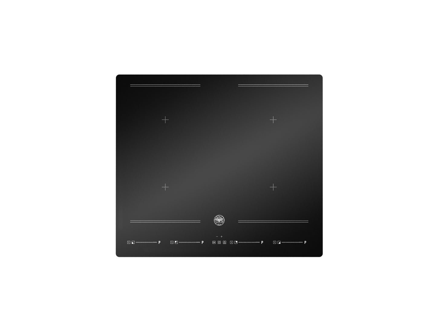 60cm inductie kookplaten, 4 zones, 2 multizone