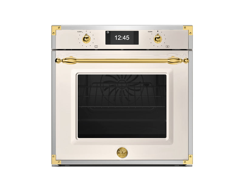 60cm elektrische inbouwoven, TFT display, total steam, pyrolyse