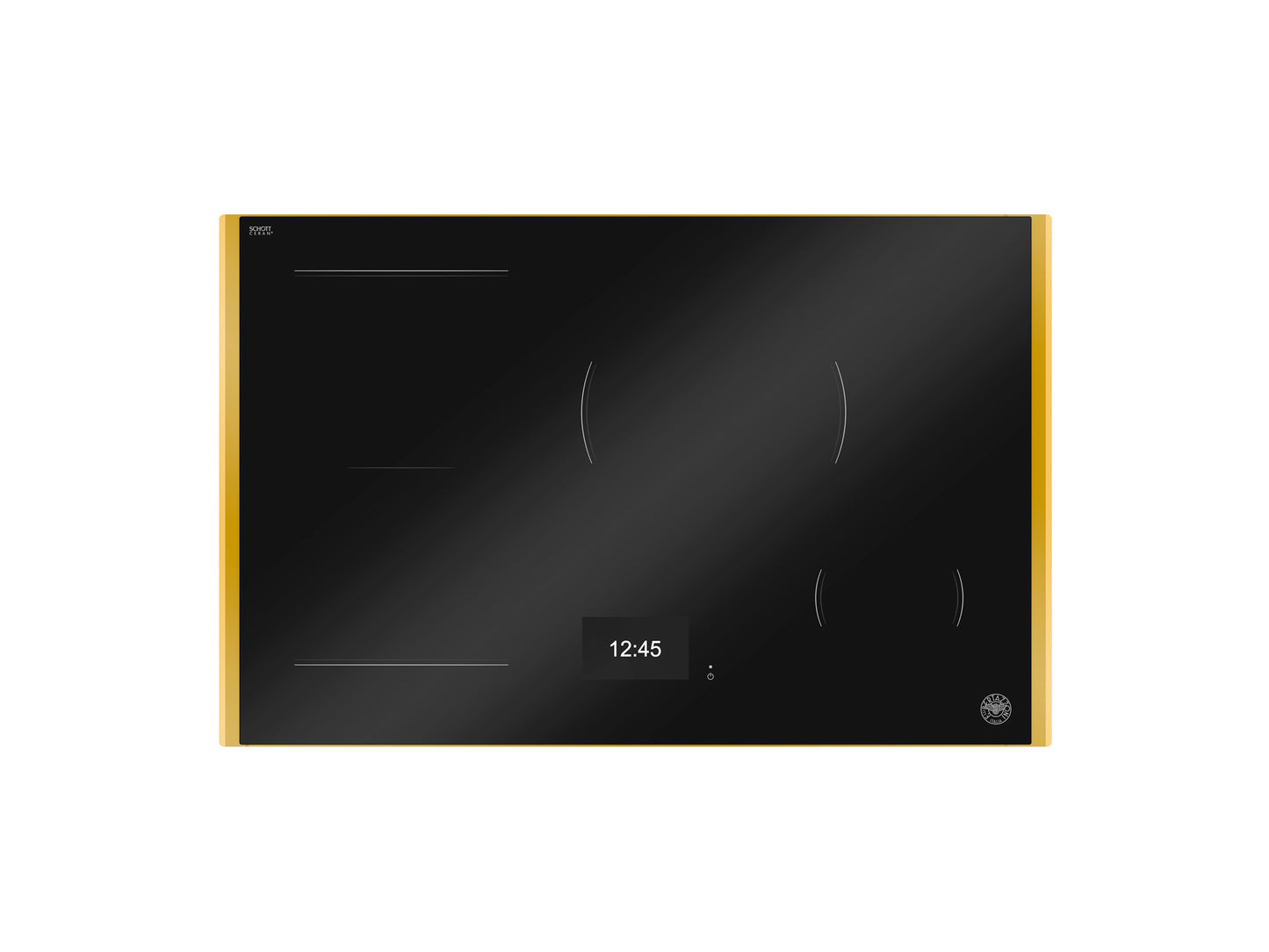 78cm 4 induction zones hobs with trim, TFT display