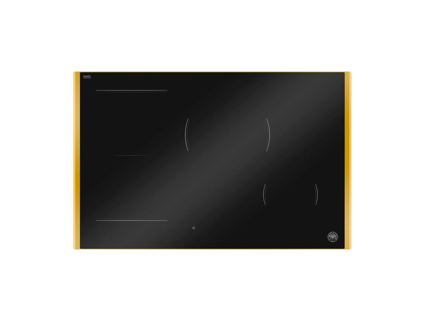 78cm 4 induction zones hobs, hidden slider