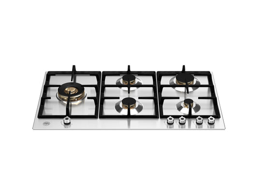 90cm gaskookplaat, lateral dual wok