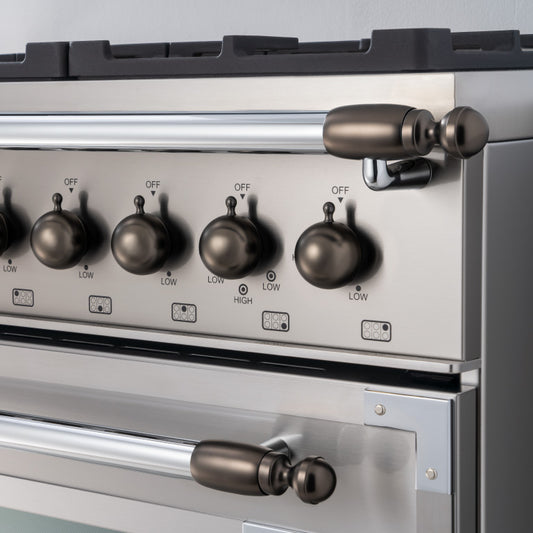 Black Nickel décor set for Cooker and Hood