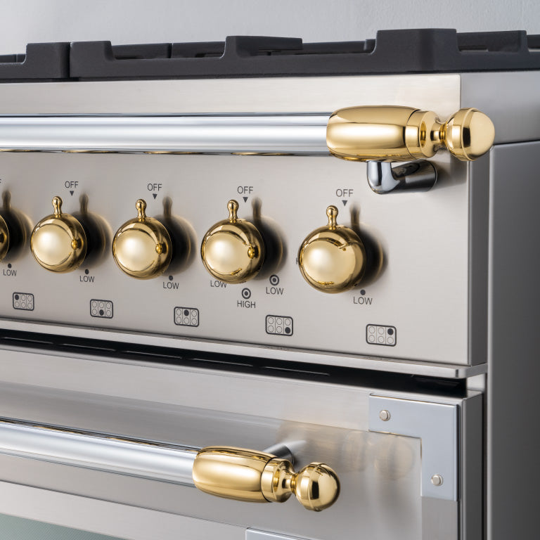 Gold décor set for Cooker and Hood