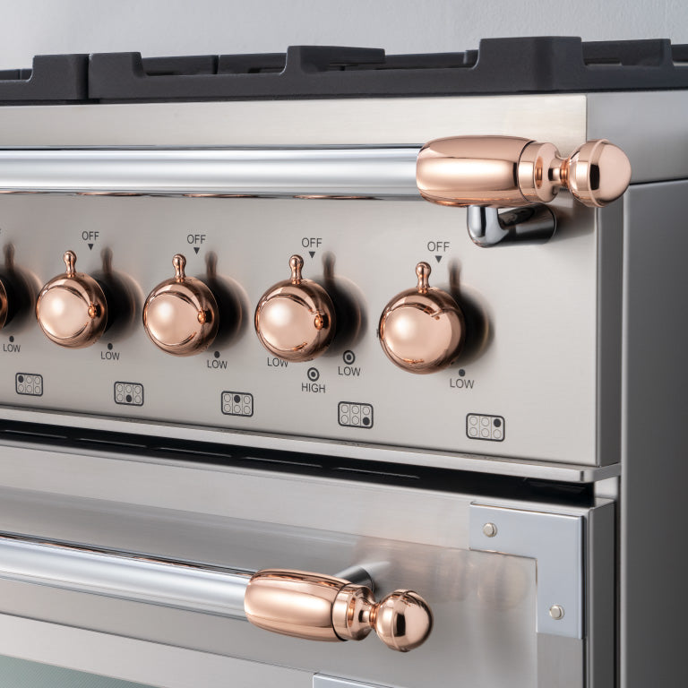 Copper décor set for Cooker and Hood