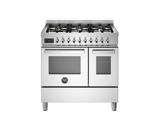 90 cm 6 Branders Elektrische Dubbele Oven top line