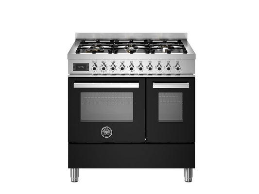 90 cm 6 Branders Elektrische Dubbele Oven top line