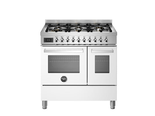 90 cm 6 Branders Elektrische Dubbele Oven top line