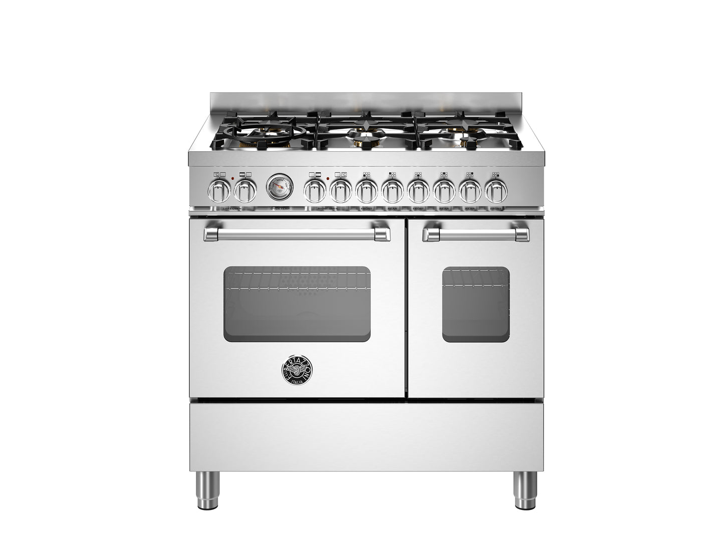 90 cm 6 Brander Elektrische Dubbele Oven top line