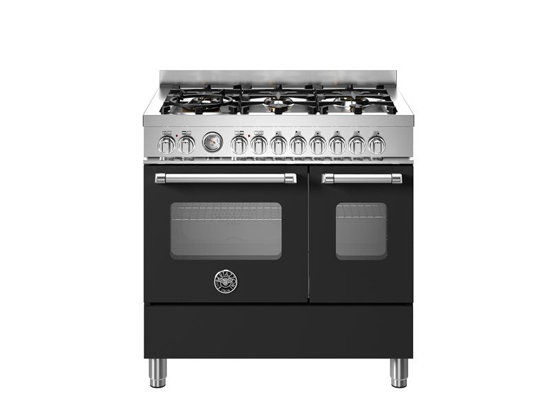 90 cm 6 Brander Elektrische Dubbele Oven top line