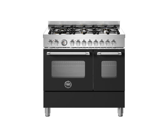 90 cm 6 Brander Elektrische Dubbele Oven top line