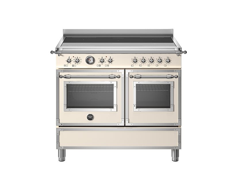 100 cm inductie top, elektrische dubbele oven