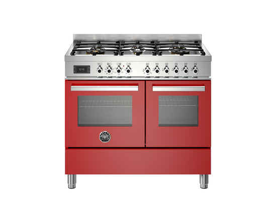 100 6 brander elektrische dubbele oven top line