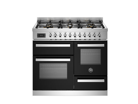 100 6 brander elektrische triple oven top line