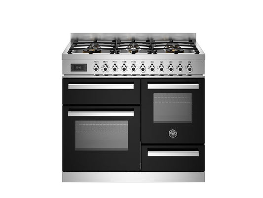 100 6 brander elektrische triple oven top line