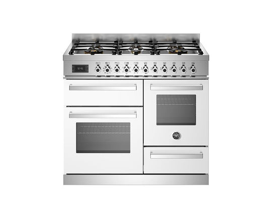 100 6 brander elektrische triple oven top line