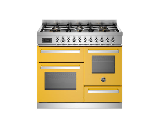 100 6 brander elektrische triple oven top line