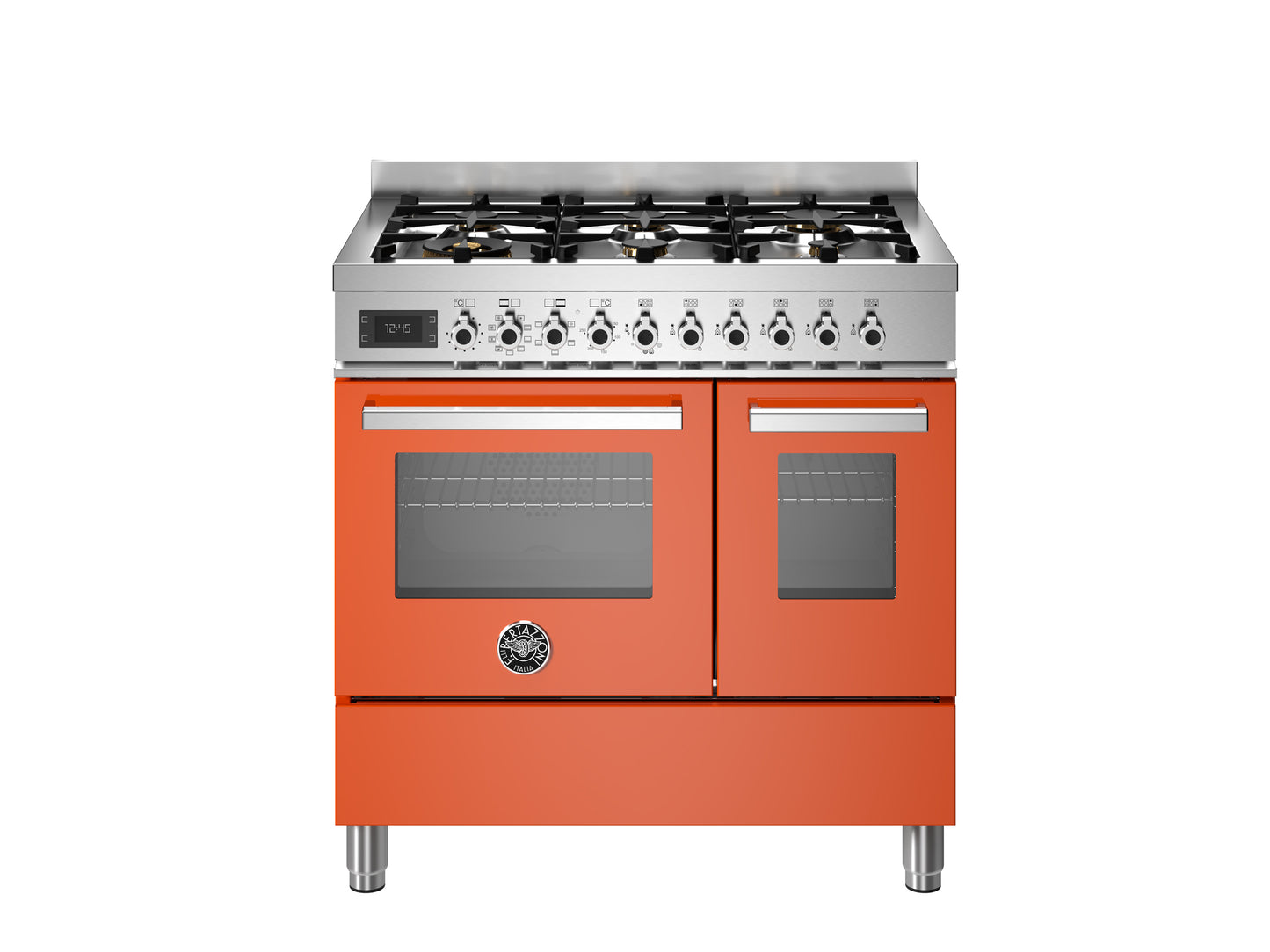 90 cm 6 Branders Elektrische Dubbele Oven top line