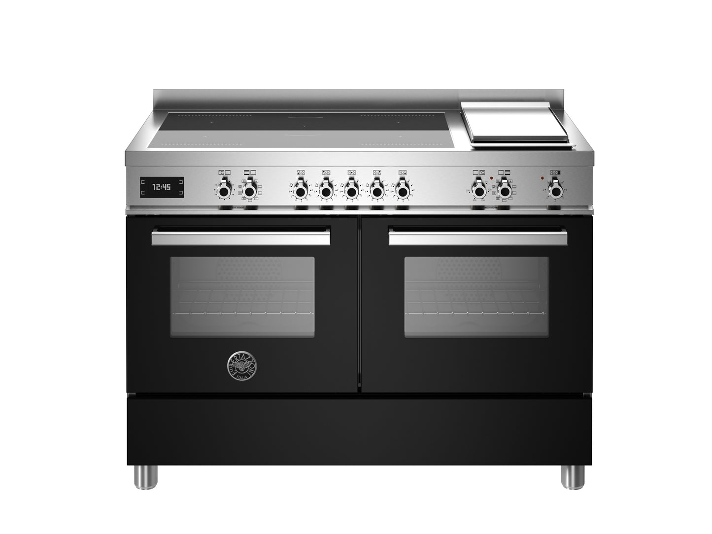 120 cm 5 inductie elektrische dubbele oven top line