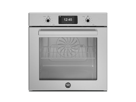 60cm elektrische inbouwoven, TFT display, total steam, pyrolyse