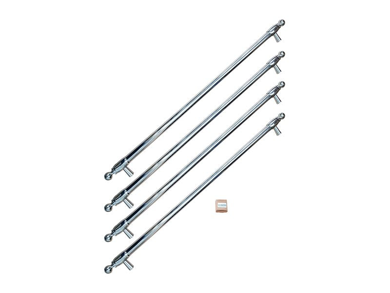 Heritage Series deurgrepen set 90 cm French Door koelkast REF904FFNXTC