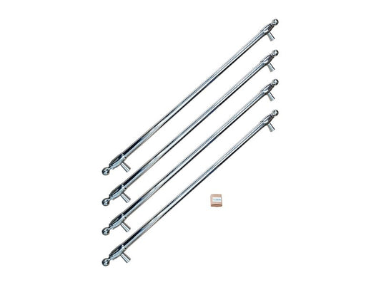 Heritage Series deurgrepen set 90 cm French Door koelkast REF904FFNXTC